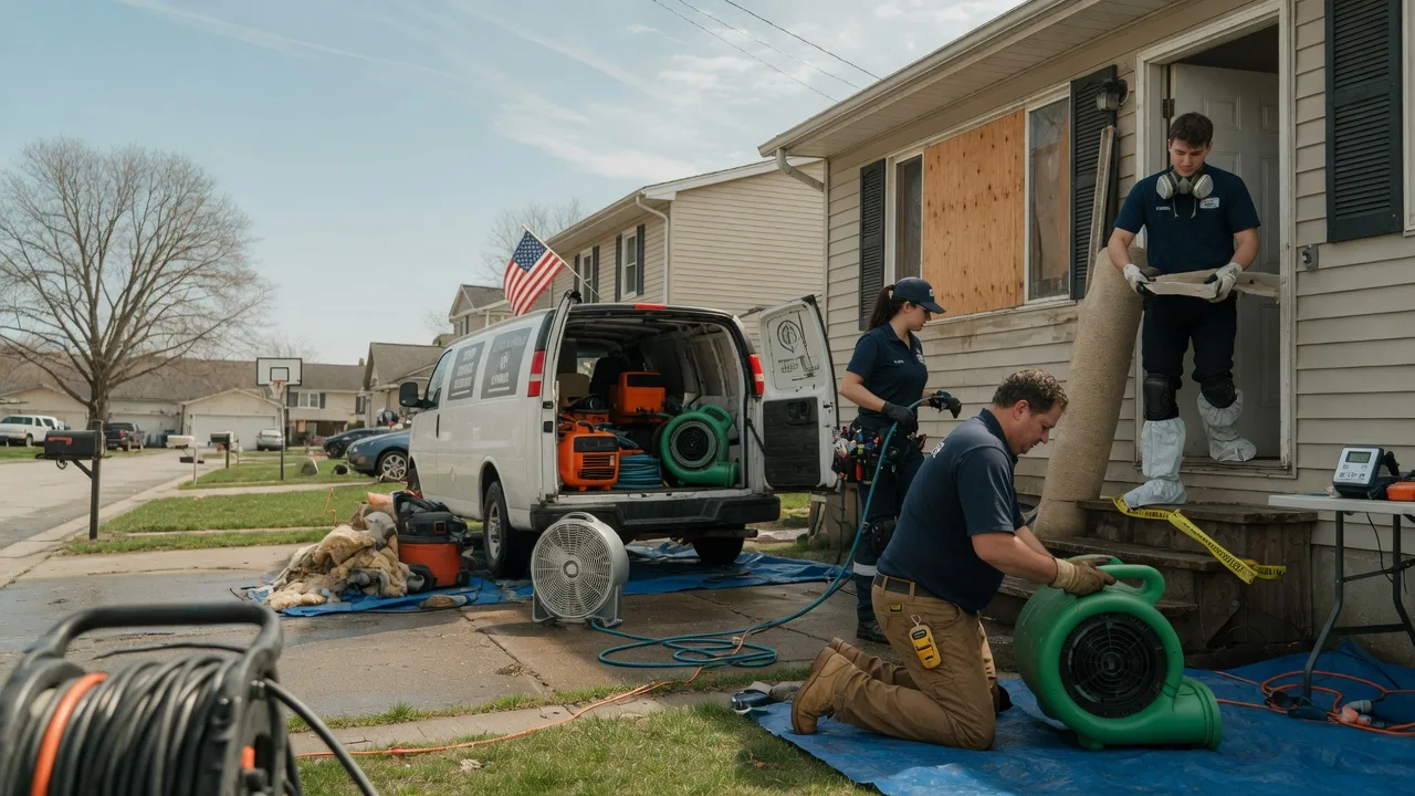 Water Damage Restoration in Minco, OK near me